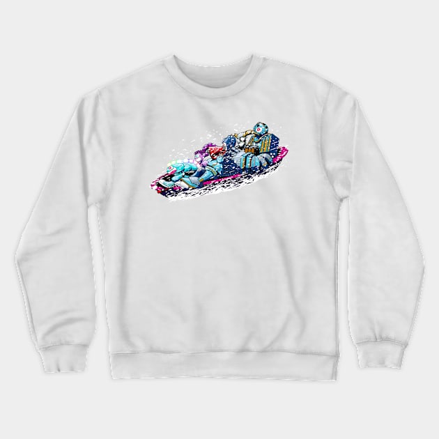 Go Robo Now Winter Crewneck Sweatshirt by GoRoboNow